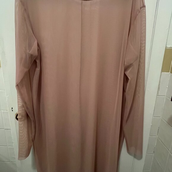 Universal Standard Thames Fog Dress *Sheer outer dress only - Picture 4 of 4